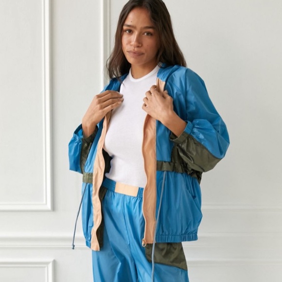 NWT UO Retro 90s Out From Under Devon Zip-Up Jacket/Windbreaker - Picture 5 of 5